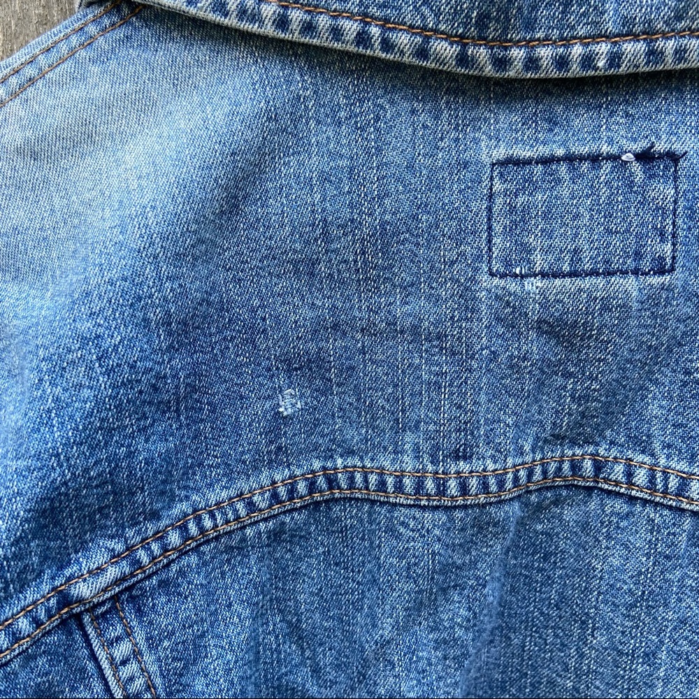 Vintage Calvin Klein y2k  Denim Trucker Jacket - Picture 7 of 8